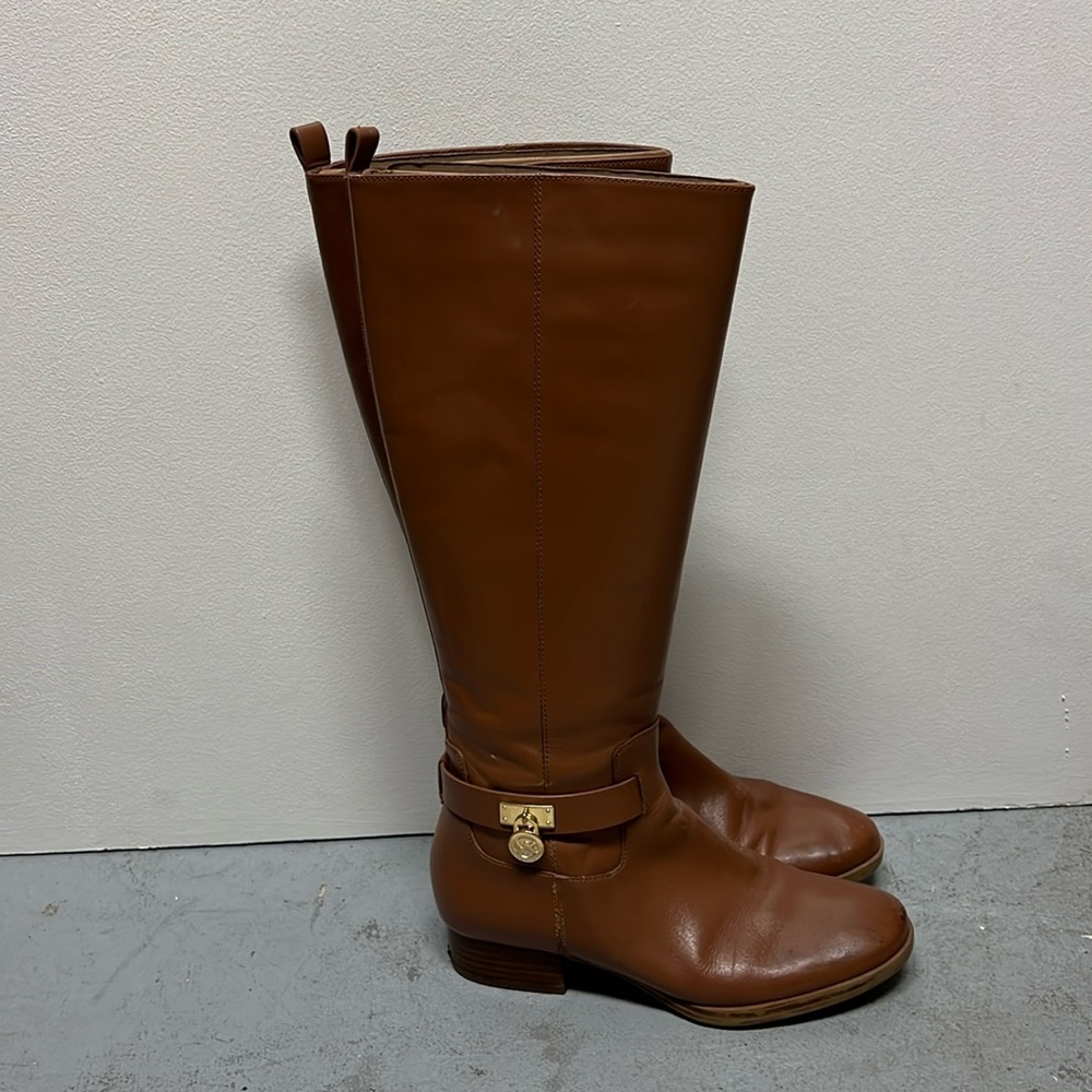 Michael Kors Leather Boots